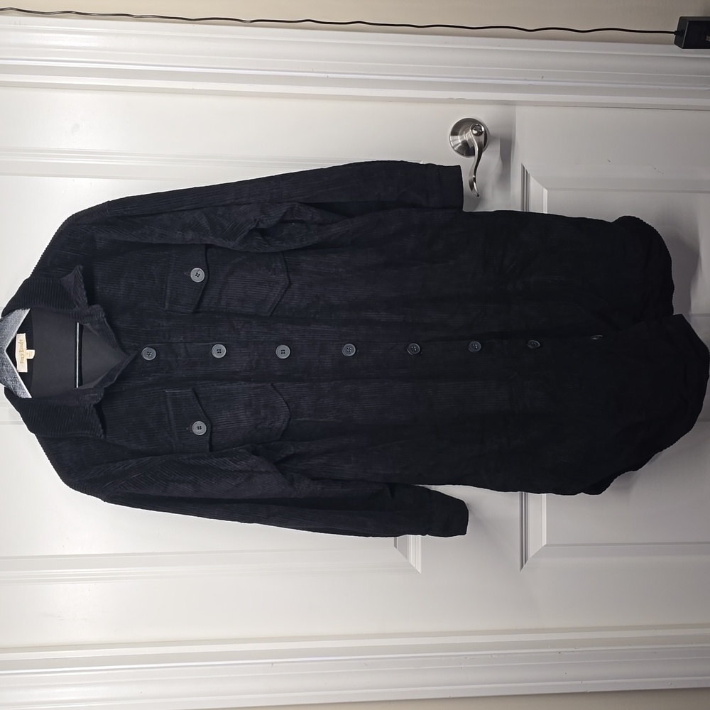Foxy Kind Black Corduroy Jacket